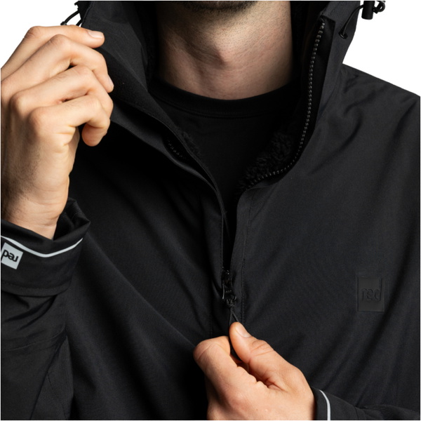 2026 Red Paddle Co Mens Evo Pro Waterproof Insulated Half Zip Jacket 005-009-007-0029 - Stealth Black
